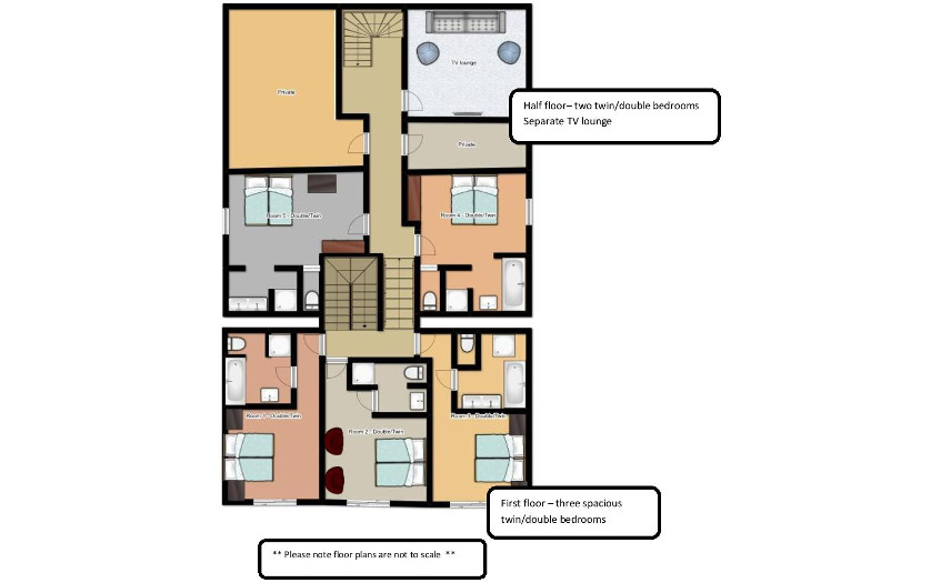 Chalet Kashmir Meribel Floor Plan 2